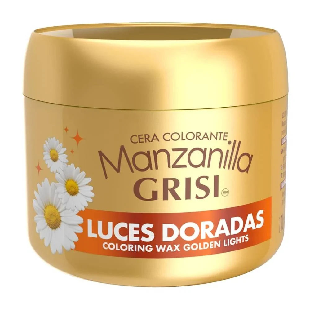 Cera Colorante Luces Doradas Manzanilla Grisi
