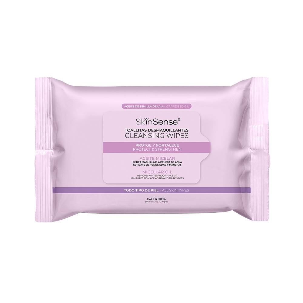 Toallitas Desmaquillantes Aceite Micelar Skin Sense