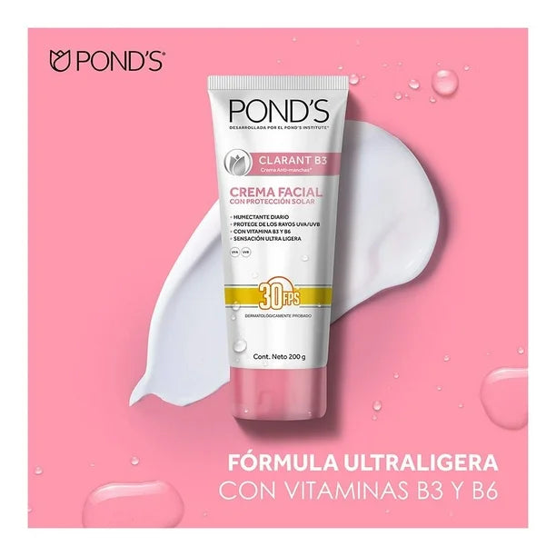 Clarant B3 Crema Facial FPS30 Ponds