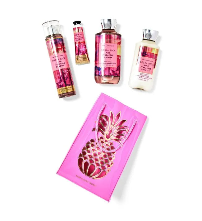 Pack Pink Pineapple Sunrise Bath & Body Works