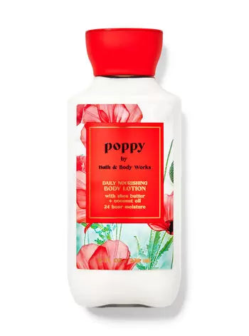 Body Lotion Poppy Bath & Body Works
