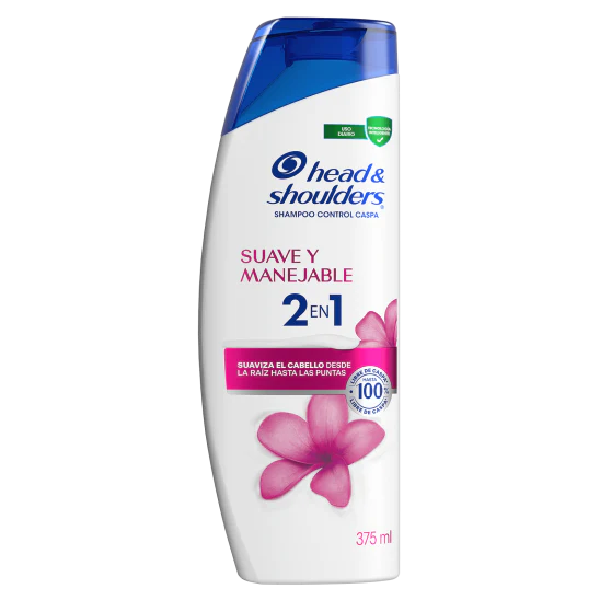Suave y Manejable 2 en 1 Shampoo Head & Shoulders