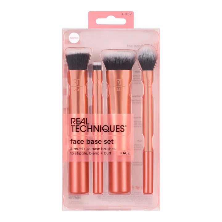 Set de Brochas Base Cara Real Techniques 4P