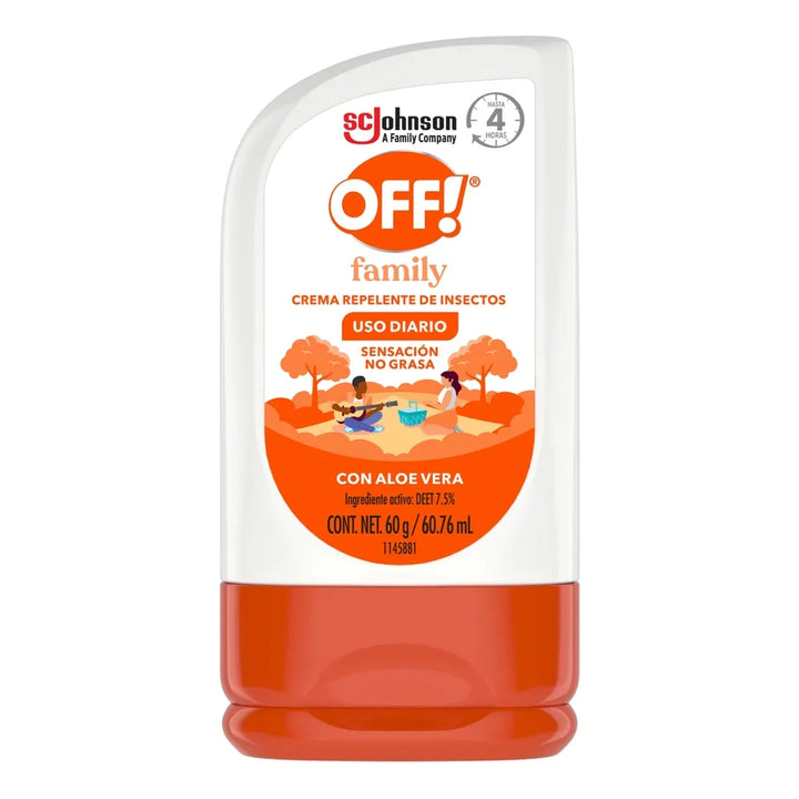 Repelente de Insectos Crema Off Family