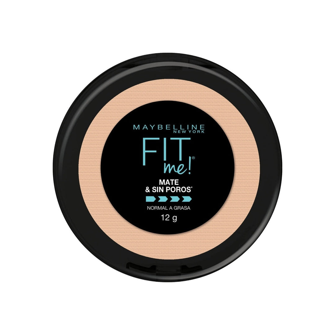 Polvo Compacto Matificante Fit Me 110 Warm Nude Maybelline