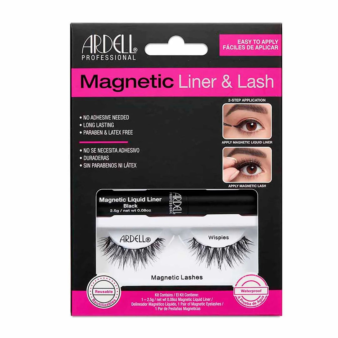 Pestañas Postizas Magneticas con Delineador Liquido Ardell Professional