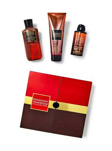Mahogany Teakwood Bath & Body Works 3P