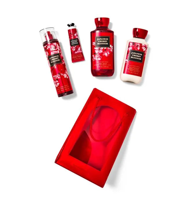 Pack Japanese Cherry Blossom Bath & Body Works 4P