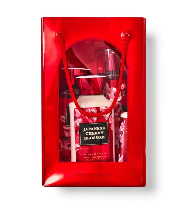Pack Japanese Cherry Blossom Bath & Body Works 4P