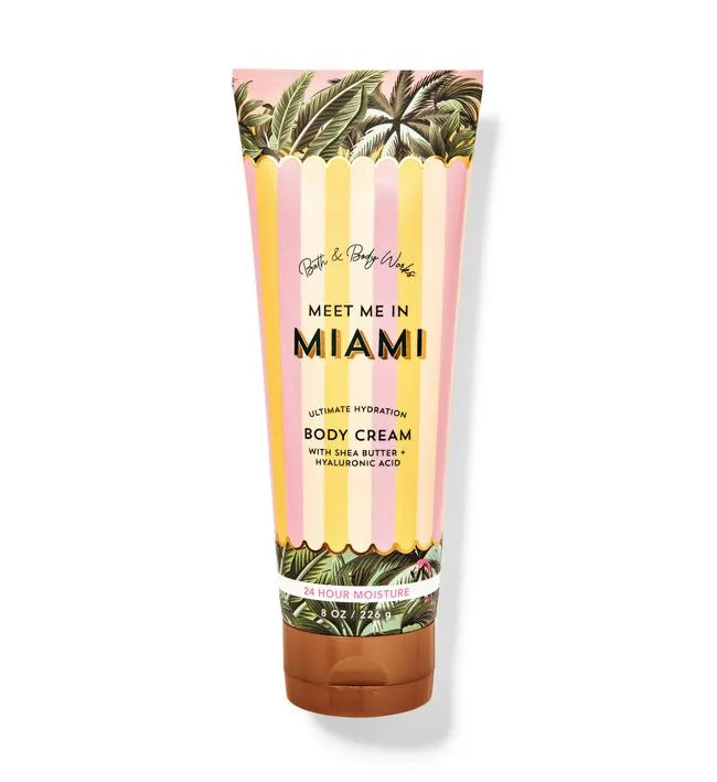 Body Cream Meet Me In Miami Bath & Body Works