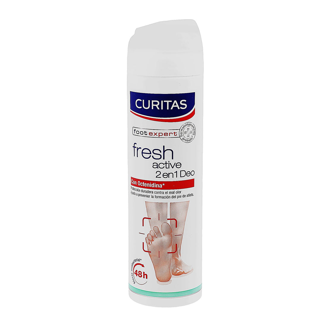 Fresh Active 2en1 Desodorante para Pies Curitas