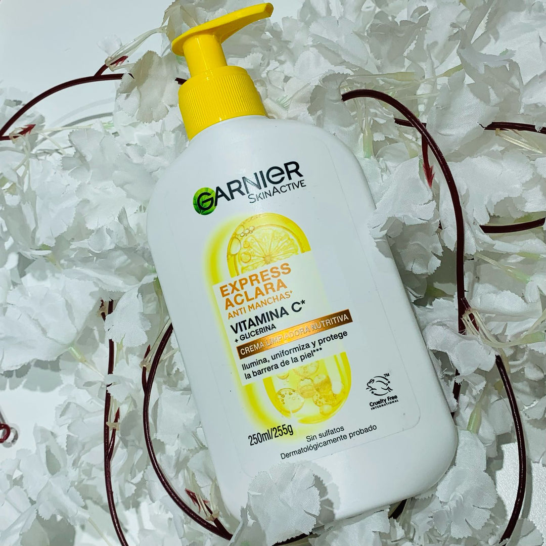 Express Aclara Vitamina C Crema Limpiadora Nutritiva Garnier