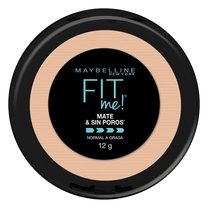 Polvo Compacto Matificante Fit Me 110 Warm Nude Maybelline
