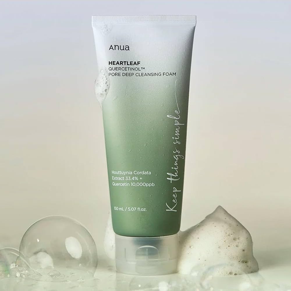 Heartleaf Quercetinol Pore Deep Cleansing Foam Anua
