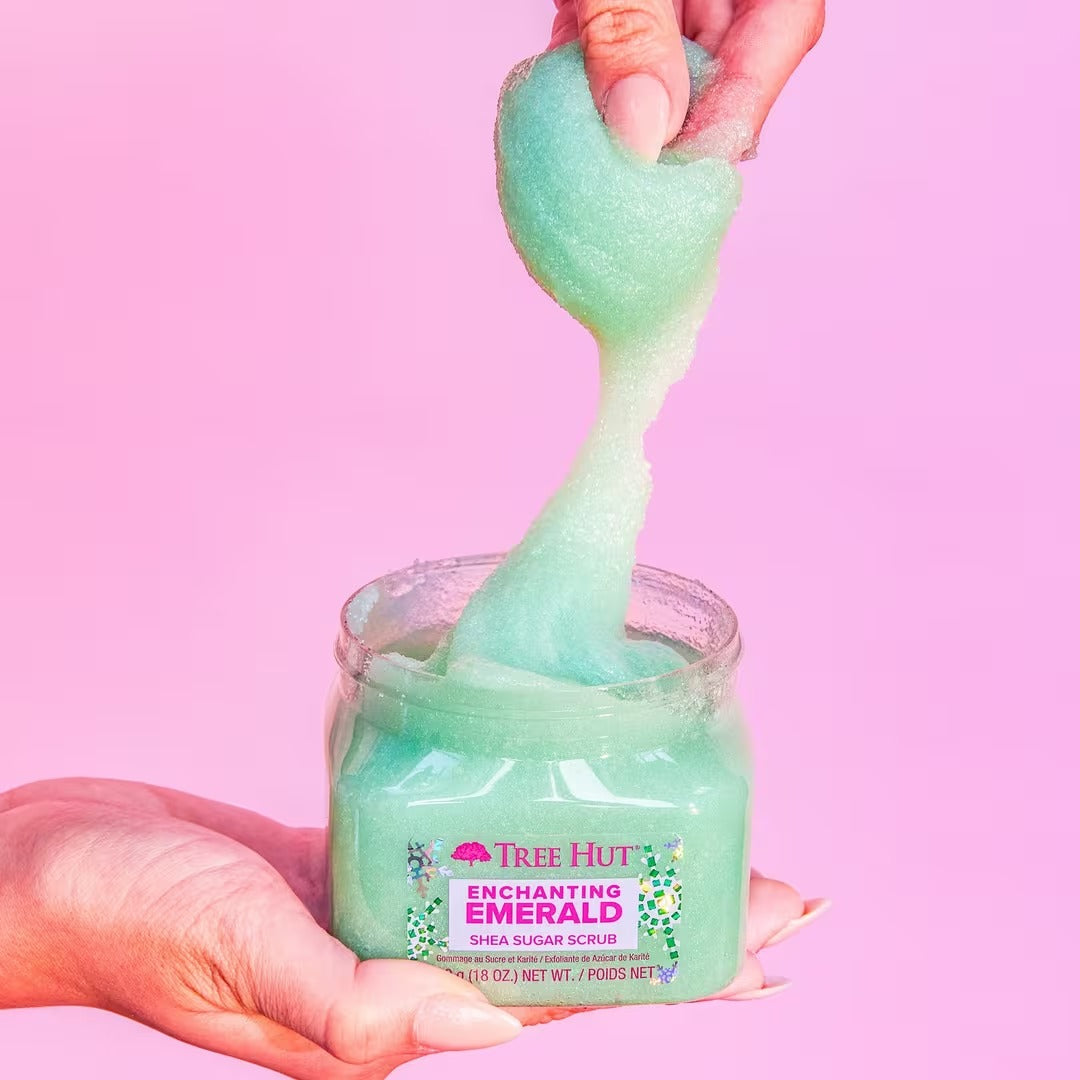 Exfoliante Enchanting emerald Tree hut