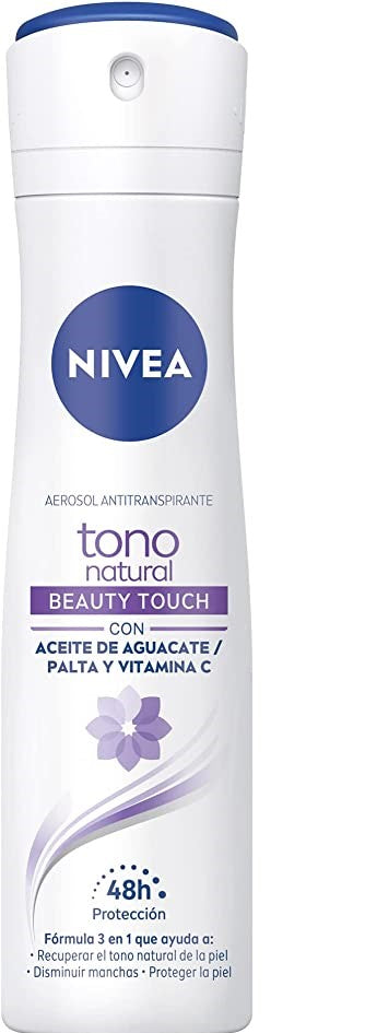 Aerosol Antitranspirante Tono Natural Beauty Touch Nivea