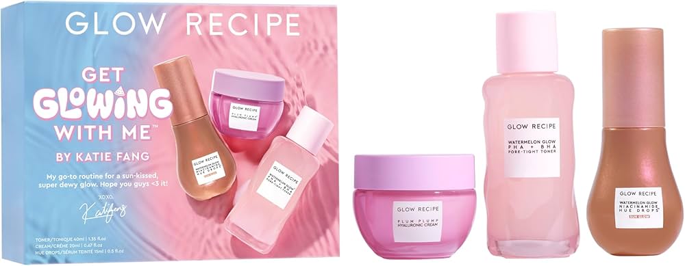 Set Get Glowing Whit Me By Katie Fang Glow Recipe