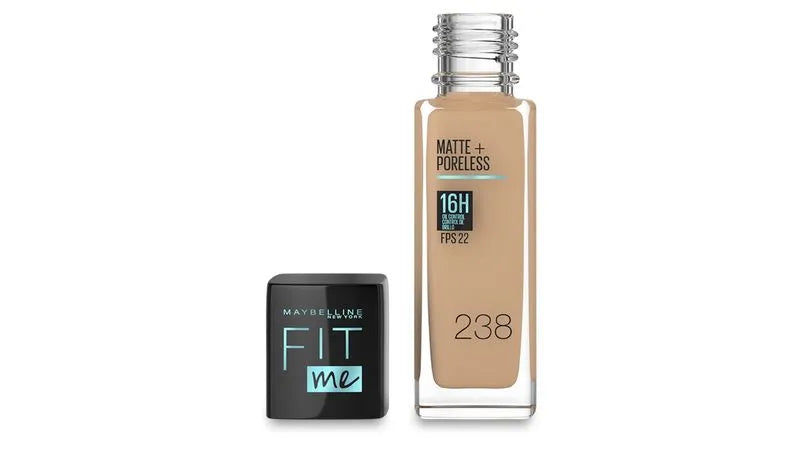 Base de Maquillaje Liquido Mat Poreless Fit Me Maybelline