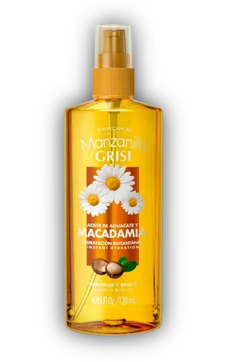 Aceite de Aguacate y Macadamia Manzanilla Grisi