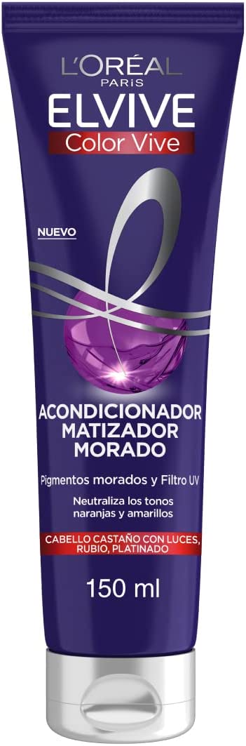 Acondicionador Matizador Morado Loreal Elvive