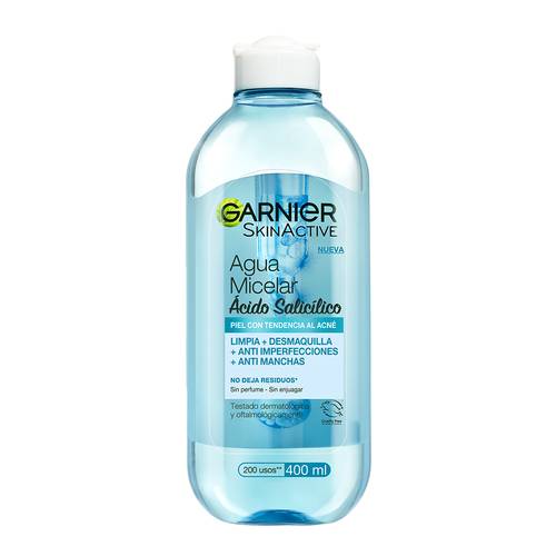 Agua Micelar  Anti Imperfecciones con Acido Salicilico Garnier