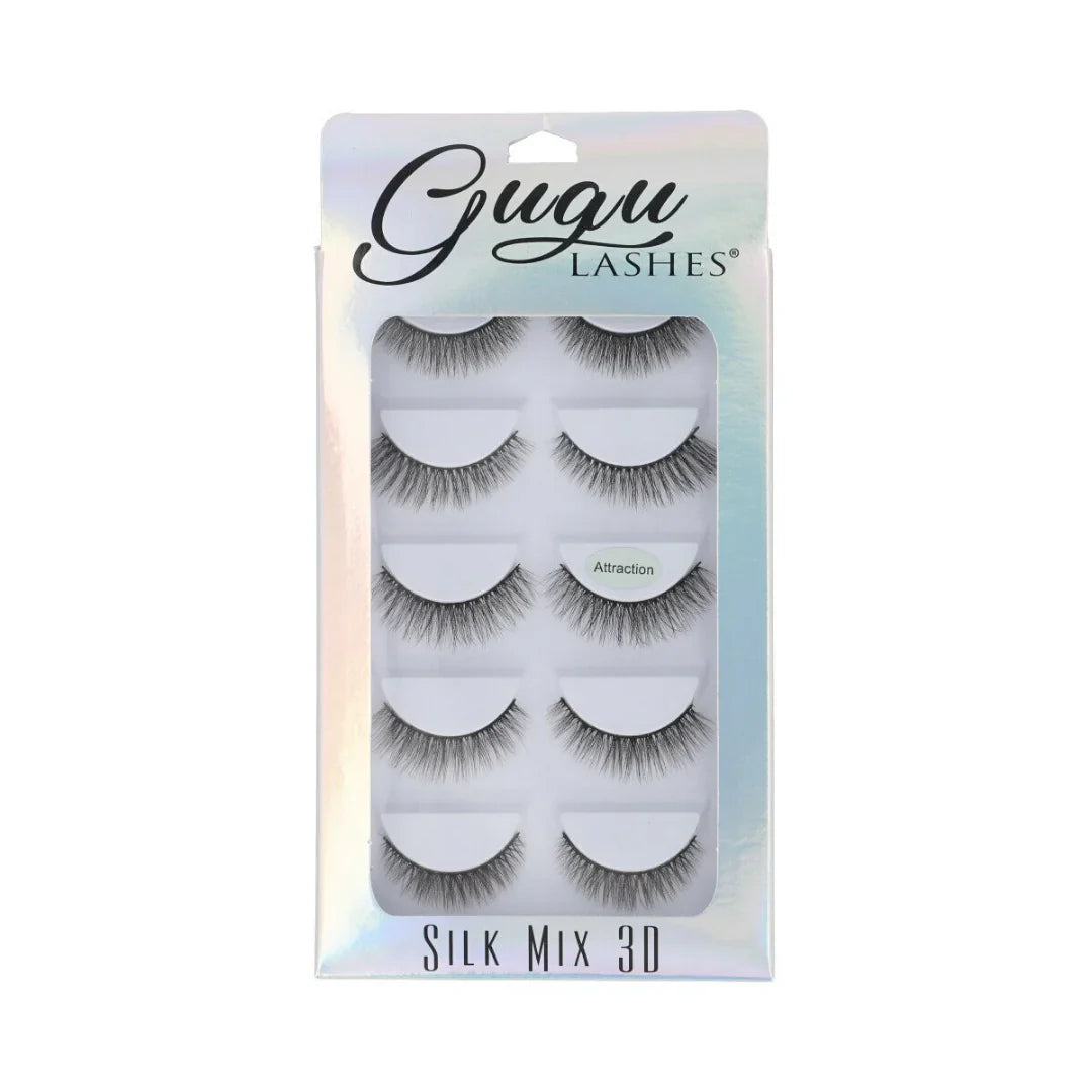 Petañas Postizas Silk Mix 3D Attraction Gugu Lashes Pack