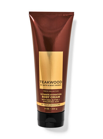 Body Cream Teakwood Men Bath & Body Works