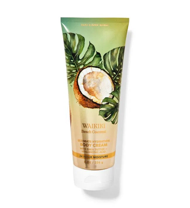 Body Lotion Waikiki Beach Coconut Bath & Body Works