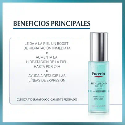 Hyaluron Filler 3x Effect Booster Moisture Ultra Light Eucerin