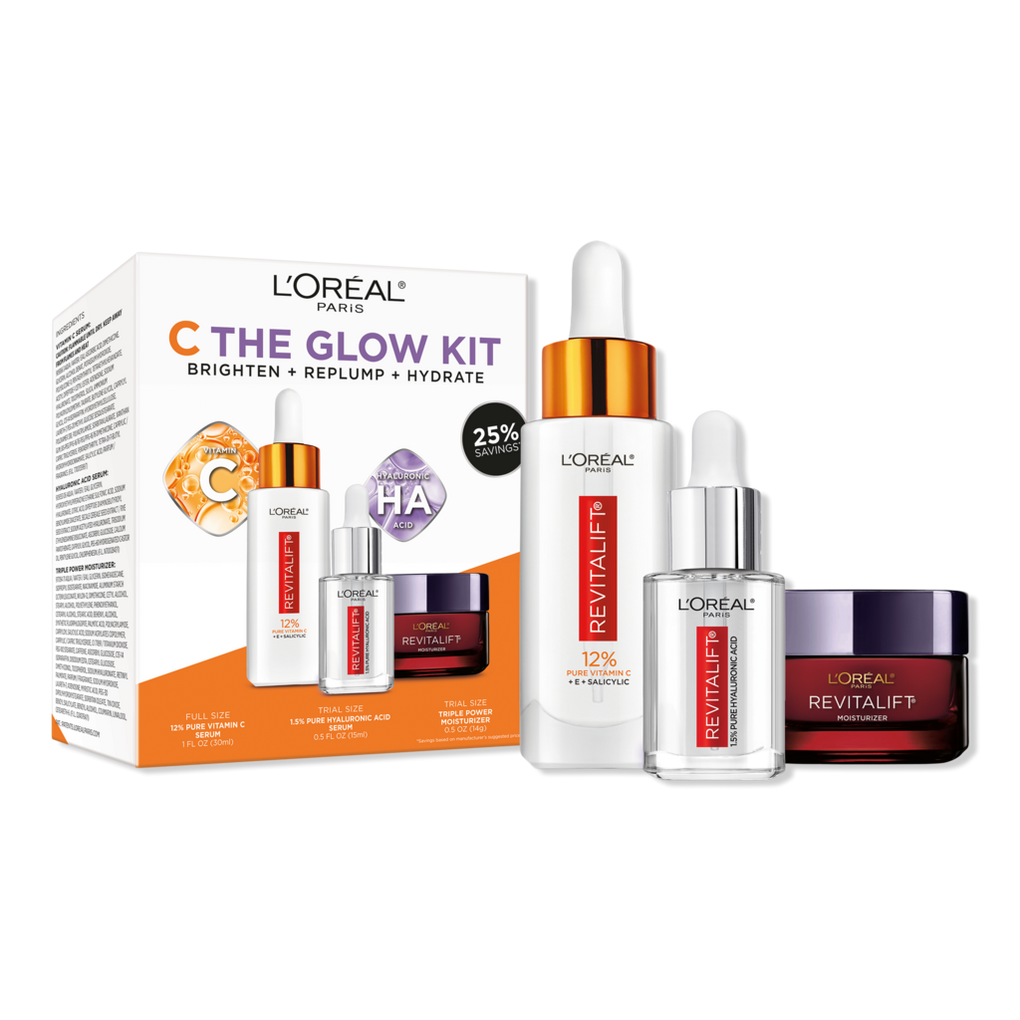 C The Glow Kit Loreal Paris