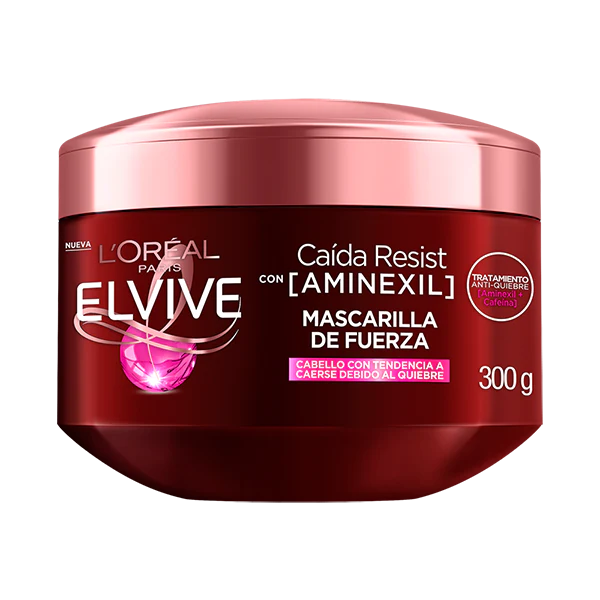 Mascarilla Caída Resist Aminexil Fuerza Loreal Elvive
