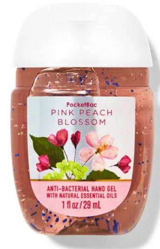 Gel Anti-bacterial Pink Peach Blossom Bath & Body Works