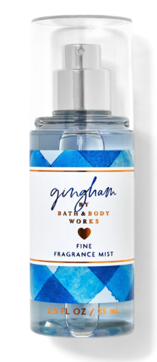 Mist Corporal Gingham Bath & Body Works