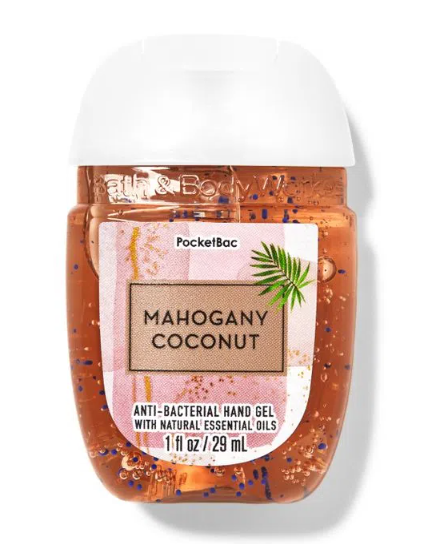 Gel Anti-bacterial Mahogany Coconut Bath & Body Works