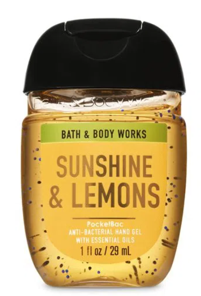Gel Anti-bacterial sunshine & Lemons Bath & Body Works