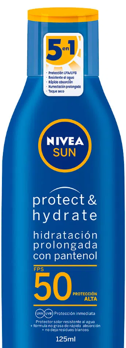 Proteccion & Hidratacion Con Pantenol Protector Solar FPS50 Nivea