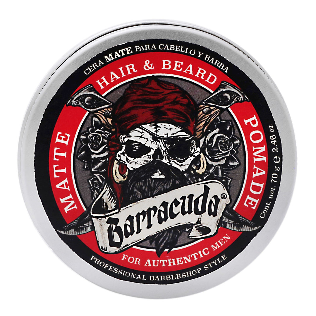 Cera Mate Cabello y Barba Barracuda