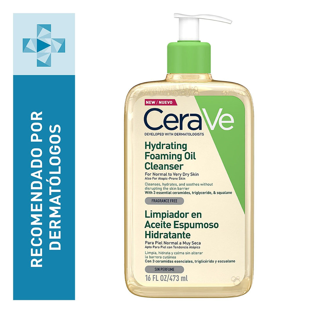 Limpiador en Aceite Espumoso Hidratante Cerave
