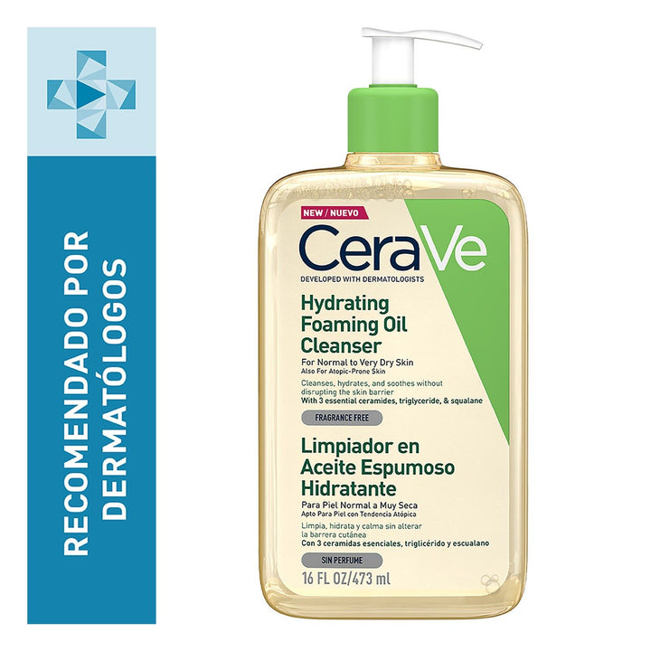 Limpiador en Aceite Espumoso Hidratante Cerave
