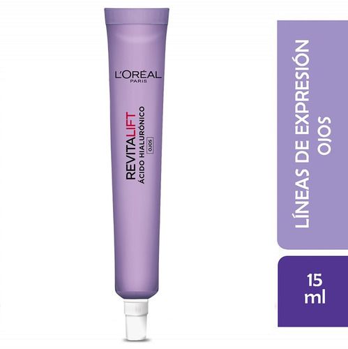 Crema para Contorno de Ojos con acido hialuronico revitalift L´Oreal Paris