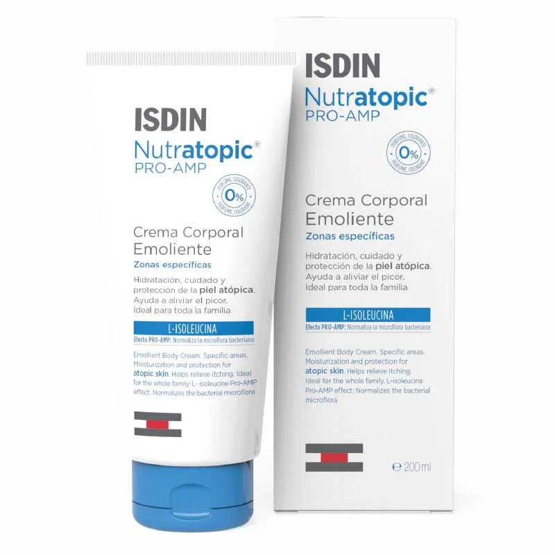Crema Corporal Emoliente  Nutratopic Pro Amp Isdin