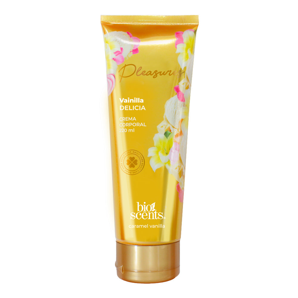 Crema Corporal Vainilla Delicia Pleasures Bio Scents