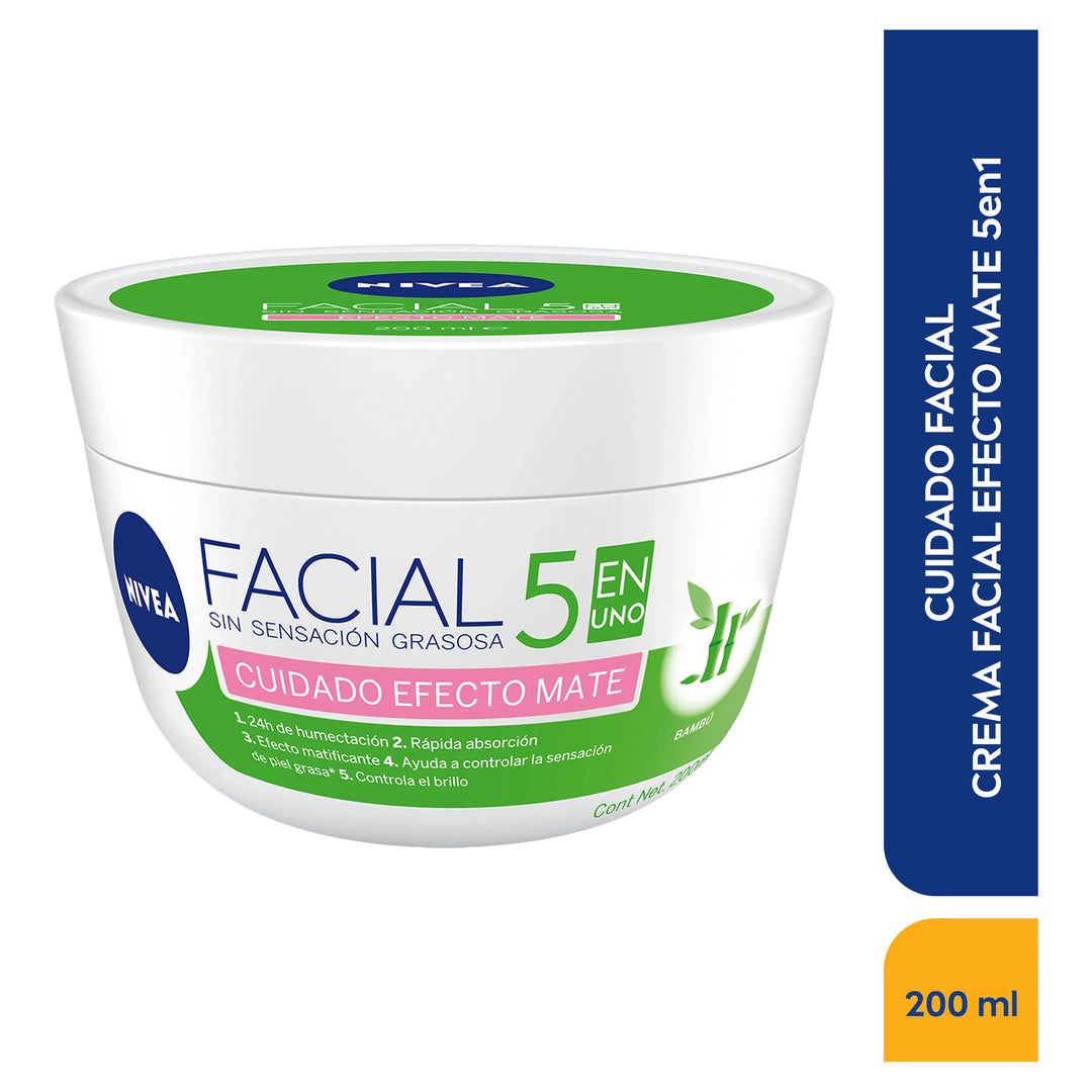 Facial 5 en 1 Cuidado Efecto Mate Nivea