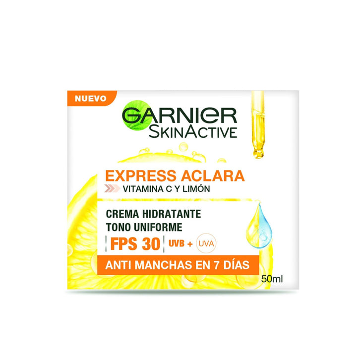 Crema Hidratante Tono Uniforme Express Aclara Garnier