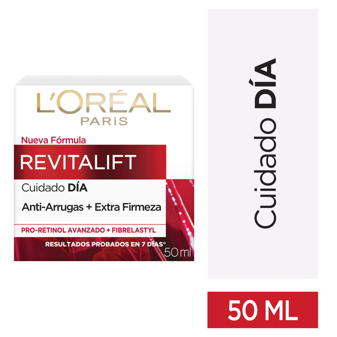Crema Revitalift Cuidado de Día Anti-Arrugas+Extra Firmeza Loreal Paris