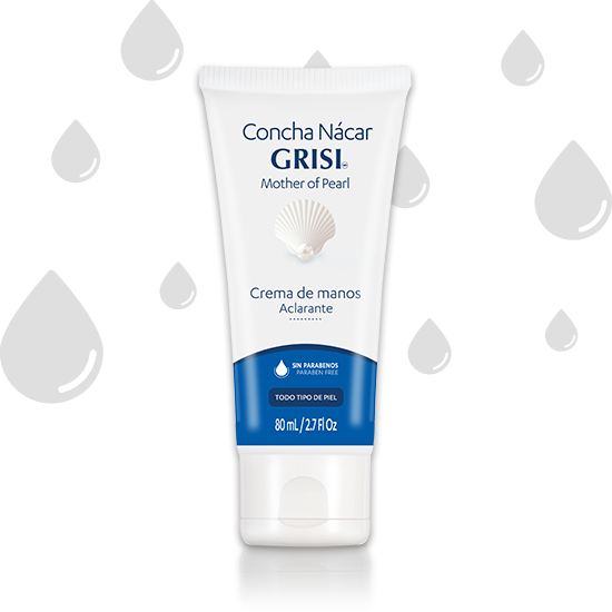 Concha Nacar Crema de Manos Aclarante Grisi