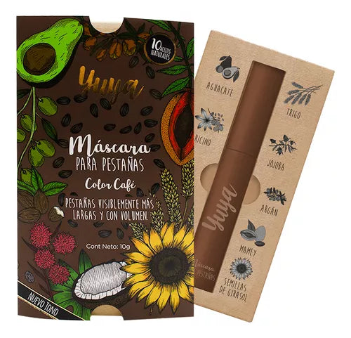 Mascara para Pestañas 10 Aceites Naturales Yuya