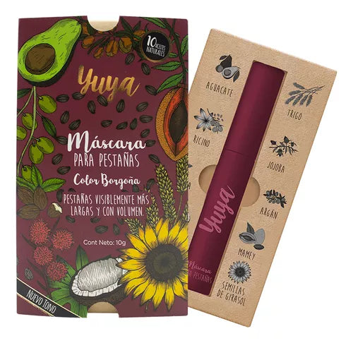 Mascara para Pestañas 10 Aceites Naturales Yuya