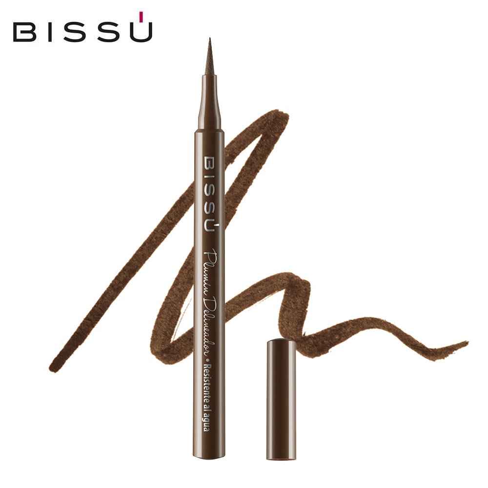 Delineador Plumin Matte Para Ojos Café Bissú