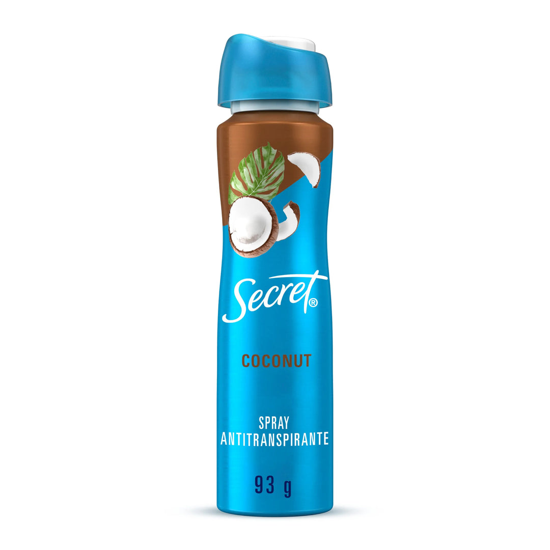 Spray Antitraspirante Seco Coconut Secret